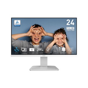 MSI PRO MP2412W 23.8" 100HZ 1MS  1920x1080 (FHD) FLAT VA Adaptive Sync Beyaz Monitör