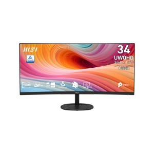 MSI PRO MP341CQ E12 34" 120HZ 1MS (MPRT) 3440x1440 (UWQHD) VA Adaptive-Sync Monitör MSI PRO MP341CQ E12 34" 120HZ 1MS (MPRT) 3440x1440 (UWQHD) VA Adaptive-Sync Monitör