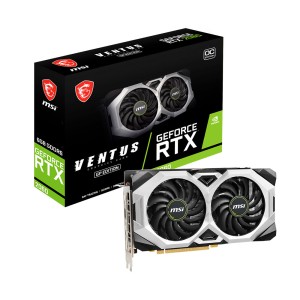 MSI GEFORCE RTX 2060 VENTUS GP OC RTX2060 6GB GDDR6 192Bit DX12 Ekran Kartı