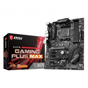 MSI X470 GAMING PLUS MAX Amd X470 Soket AM4 DDR4 4133MHz (OC) M.2 ATX Anakart