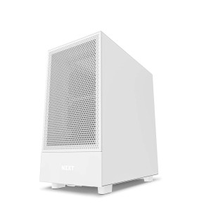 NZXT H5 Flow Temperli Camlı Mesh Panel ATX Beyaz Mid Tower Kasa-CCC-H51FW-01