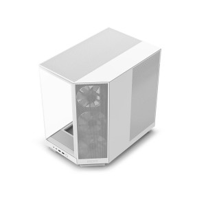 NZXT H6 Flow RGB 3xF120 RGB Fanlı Temperli Camlı Beyaz ATX Mid Tower Gaming Kasa
