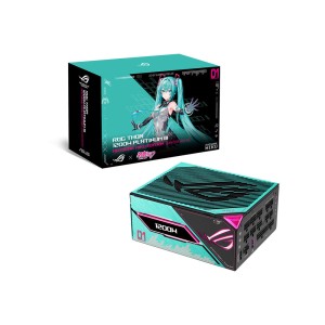 ASUS ROG THOR 1200W PlatiniumIII Hatsune Miku Edition Gaming OLED 80Plus Platinum ATX 3.1/PCIe 5.1 Full Modüler Güç Kaynağı