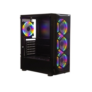 Performax XERCON 650W 4 X Fan Rainbow 80 Plus Bronze Siyah ATX Gaming Kasa