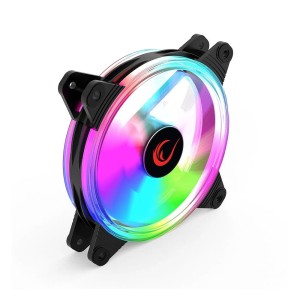 RAMPAGE 6C-120 120mm Çift Halka 6 Renk Led Fan
