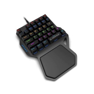 RAMPAGE KB-R77 USB Rainbow Backlight Mekanik 36 Tuşlu Mini Oyuncu Klavyesi