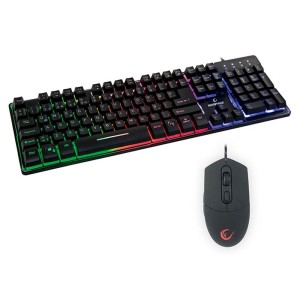RAMPAGE KM-RX9 Siyah Usb Q Klavye + Mouse Set
