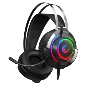 Rampage RM-K32 X-MOTTO Siyah Rainbow Ledli USB 7.1 Oyuncu Kulaklığı