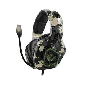 Rampage RM-K8 ATTACK Kamuflaj Renkli USB 7.1 Version Rainbow Ledli Gaming Mikrofonlu Kulaklık