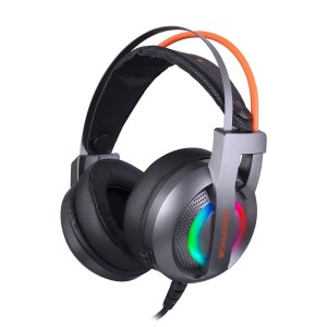 Rampage RM-X7 TORNADO Siyah CMEDIA Chipset USB RGB Led Efektli Mikrofonlu Gaming Kulaklık