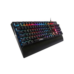 RAMPAGE RMK-GX9 PULSAR Siyah USB RGB Aydınlatmalı Q Red Switch Mekanik Gaming Klavye