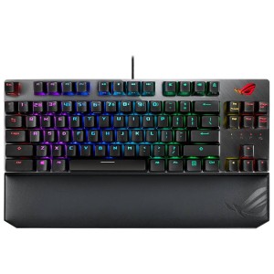 ASUS ROG STRIX SCOPE TKL D/RD NX Deluxe Red Mekanik RGB Gaming Klavye 