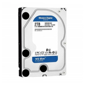 WD Blue 2TB WD20EZAZ 256MB SATA III 6Gb/s 5400RPM 3,5" Harddisk