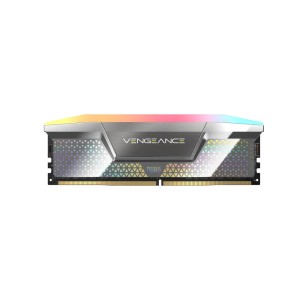 CORSAIR Vengeance Silver RGB 48GB (2x24GB) 8000MT/s CL38 DDR5 CUDIMM Ram-CMHC48GX5M2X8000C38
