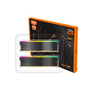V-COLOR Manta XSky RGB 32GB (2x16GB) 6400MT/s DDR5 CL32 AMD EXPO Ram-TMXSAL1664832KWK V-COLOR Manta XSky RGB 32GB (2x16GB) 6400MT/s DDR5 CL32 AMD EXPO Ram-TMXSAL1664832KWK