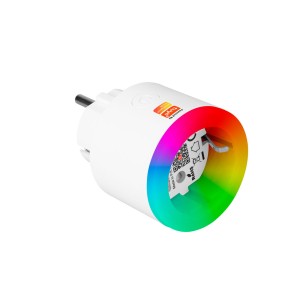 S-Link Swapp SL-03 16A  RGB Işıklı 2.4 G Wifi TUYA Destekli Akım Korumalı Akıllı Priz