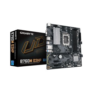 GIGABYTE B760M D3HP Intel B760 Soket LGA1700 DDR5 5600MT/s mATX Anakart