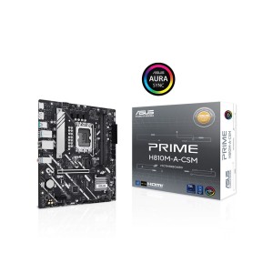 ASUS PRIME PRIME H810M-A-CSM Intel Core Ultra LGA 1851 Soket 6400MT/s mATX Anakart
