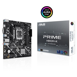 ASUS PRIME H810M-K Intel Core Ultra LGA 1851 Soket 6400MT/s mATX Intel Anakart