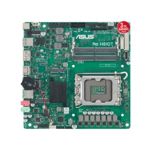 ASUS PRO H810T-CSM Intel Core Ultra (Seri 2) LGA1851 Soket 6400+MT/s Mini-ITX Kurumsal Intel Anakart