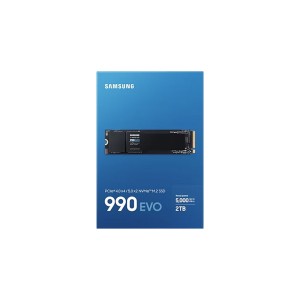 SAMSUNG 2TB 990 EVO MZ-V9E2T0BW 5000MB/s - 4200MB/s NVMe M.2 SSD