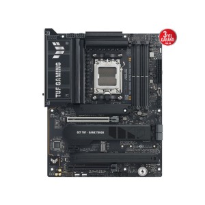 ASUS TUF GAMING X870E-PLUS WIFI7I AMD X870 Soket AM5 8000+MT/s (OC) DDR5 WiFi 7 RGB ATX Anakart