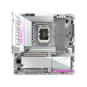 GIGABYTE B860M A ELITE WIFI6E ICE INTEL LGA1851 Soket B860M DDR5 9200MT/s (OC) mATX Anakart