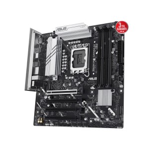 ASUS B860M MAX GAMING AX Intel Core Ultra (Seri 2) LGA1851 Soket 8666+MT/s (OC)  Wi-Fi 6 mATX Anakart