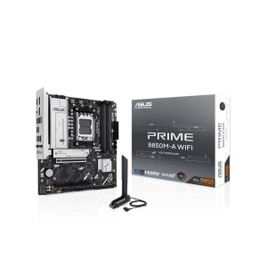 ASUS PRIME B850M-A WIFI AMD Soket AM5 B850 DDR5 8000+MT/s (OC) Wi-Fi 6E mATX Anakart