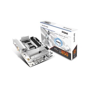 SAPPHIRE PURE B850A WIFI 7 AMD B850 Soket AM5 DDR5 8000+MT/s (OC) WIFI 7 ATX Anakart-52123-11-40G
