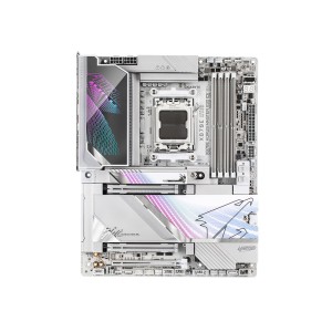 GIGABYTE X870E AORUS MASTER X3D ICE X870E Soket AM5 DDR5 9000MT/s (OC) WIFI7 ATX Anakart GIGABYTE X870E AORUS MASTER X3D ICE X870E Soket AM5 DDR5 9000MT/s (OC) WIFI7 ATX Anakart