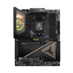 MSI MEG X870E ACE MAX AM5 DDR5 8400+ MT/s USB 40Gbps 64MB BIOS Wi-Fi 7 RGB Anakart