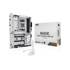 ASUS B650E MAX GAMING WIFI W AMD Soket AM5 AMD B650 DDR5 8000+MT/s Wi-Fi 6E ATX Anakart