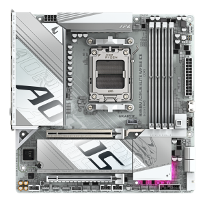 GIGABYTE B850M AORUS ELITE WIFI6E AMD B850 AM5 DDR5 Soket 8200MT/s Wi-Fi 6E mATX Anakart