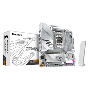 GIGABYTE B850M AORUS ELITE WIFI6E AMD B850 AM5 DDR5 Soket 8200MT/s Wi-Fi 6E mATX Anakart