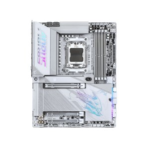 GIGABYTE X870E AORUS PRO X3D ICE AMD X870E Soket AM5 DDR5 9000MT/s Wi-Fi 7 ATX Anakart