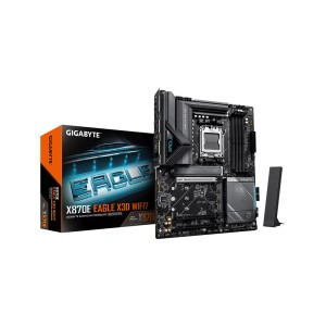 GIGABYTE X870E EAGLE X3D WIFI7 X870E Soket AM5 DDR5 9000 MT/s Wi-Fi 7 ATX Anakart GIGABYTE X870E EAGLE X3D WIFI7 X870E Soket AM5 DDR5 9000 MT/s Wi-Fi 7 ATX Anakart