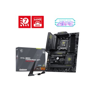 MSI MAG B850 TOMAHAWK WIFI AMD Ryzen B850 AM5 Soket 8200+ MT/s Wi-Fi 7 ATX Anakart