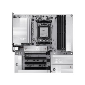 MSI PRO B850M-A WIFI PZ AM5 Soket DDR5 8200MT/s WI-FI 7 mATX Anakart MSI PRO B850M-A WIFI PZ AM5 Soket DDR5 8200MT/s WI-FI 7 mATX Anakart