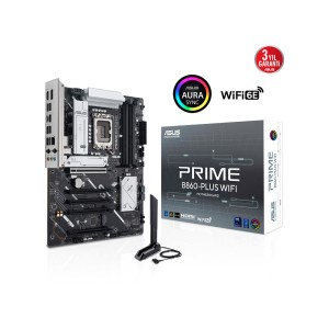 ASUS PRIME B860-PLUS WIFI Intel Core Ultra LGA 1851 Soket 8200MT/s WiFi 6E + BT ATX Anakart