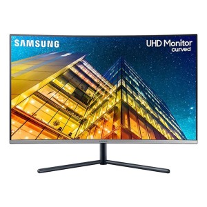 SAMSUNG 32" UR590C 60Hz 4Ms UHD 4K 1 Milyar renk %103 sRGB VA Çerçevesiz Kavisli Monitör