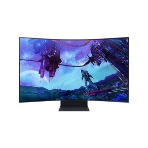 SAMSUNG Odyssey Ark G97NC 2.Nesil LS55CG97WNUXUF 55” 165Hz 1Ms VA HDR10+ Kavisli Smart Monitör