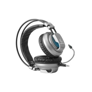 Rampage SN-RW6 Raptor Gümüş/siyah 7.1 Surround Titresimli Gaming Mikrofonlu Kulaklık
