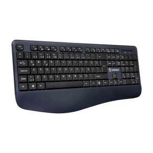 EVEREST KM-6596 Metalik Mavi/Siyah Usb Kablosuz Q Multimedia Klavye + Mouse Set