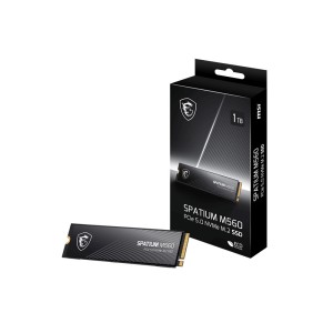 MSI SPATIUM M560 PCIE 5.0 NVME M.2 1TB Okuma Hızı 10200MB/s / Yazma Hızı 8400MB/sSSD