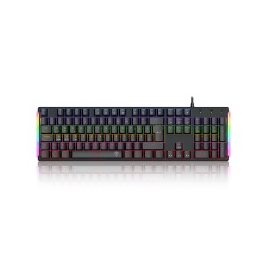 T-DAGGER Naxos T-TGK310 Rainbow Türkçe Q USB Blue Switch Mekanik Gaming Klavye T-DAGGER Naxos T-TGK310 Rainbow Türkçe Q USB Blue Switch Mekanik Gaming Klavye