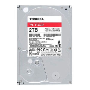 Toshiba 3.5" 2TB P300 SATA 3.0 64MB Önbellek 7200 Rpm Harddisk