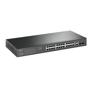 TP-Link 28-Port With 24 Port PoE Gigabit Easy Smart Switch 