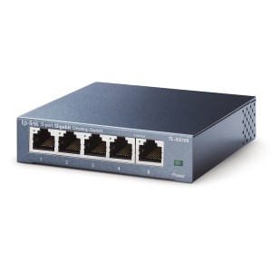 TP-LINK TL-SG105 5 Port Gigabit Masaüstü Çelik kasa Switch