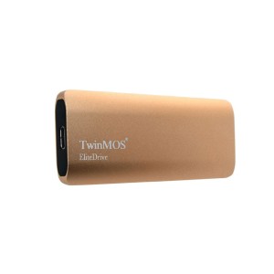 TwinMOS 256GB PSSDEGBMED32-G Gold USB 3.2/Type-C  Okuma Hızı 580MB / Yazma Hızı 550 MB Harici SSD
